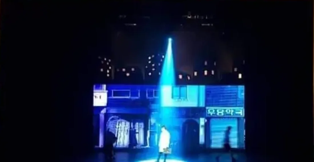 Musical 30sai no Koro ni Japan tour stage · Osaka & Tokyo · lighting design by APEX LITE